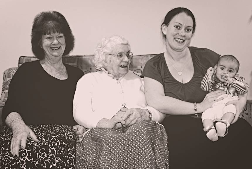 Lorraine, Norma, Linda & Jade - 2014