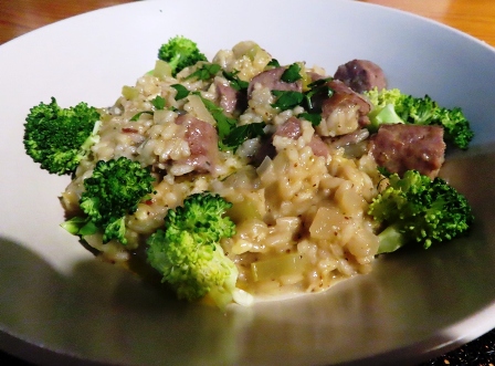 Sausage and Fennel Risotto